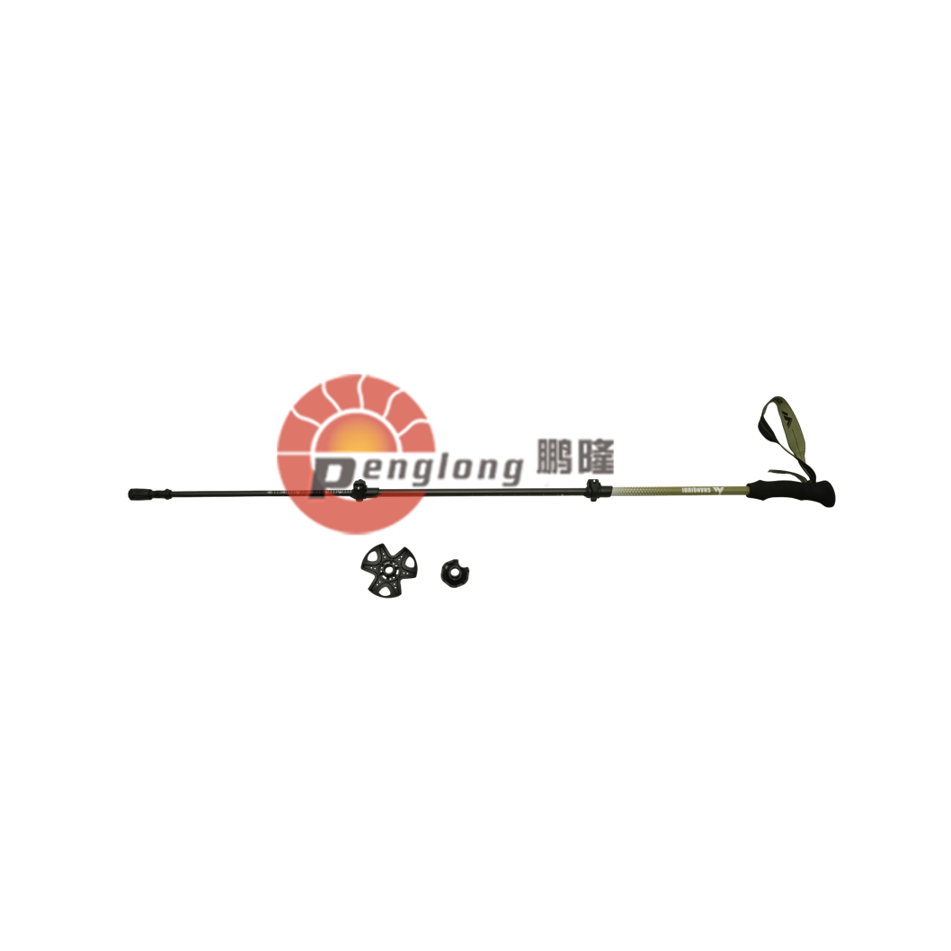PL-HP-02 Carbon Fiber three-section Extendable Hiking Stick