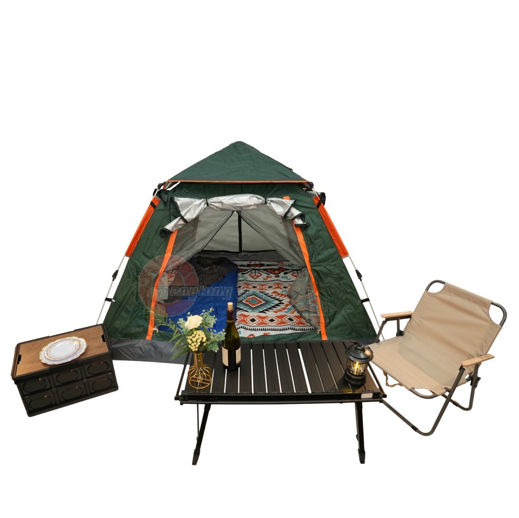 Automatic Quick Pitch Tent with 4 Doors